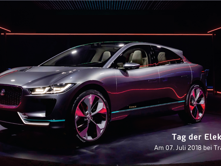 TraderGreen lädt am 7. Juli zum "Tag der Elektrizität" und stellt in diesem Zuge exklusiv den neuen vollelektrischen Jaguar I-Pace vor.