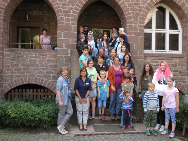 Der Verein Weggefährten organisierte eine Freizeit auf Schloss Altenhausen. Fotos: Stute 
