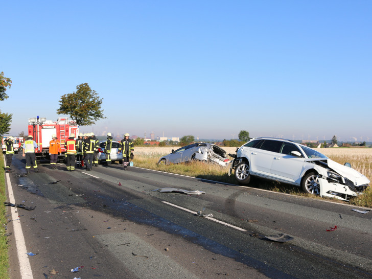 Archivbild von einem Unfall auf der L495.