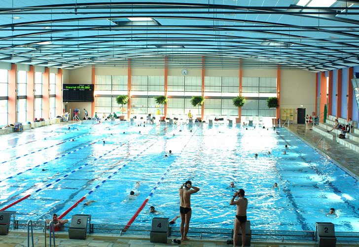 Das Sportbecken bleibt bis August gesperrt. Foto: Stadt Wolfsburg