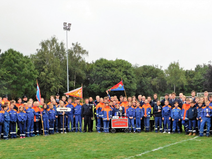 Die Gruppen aus dem Landkreis Wolfenbüttel. Foto: KJF