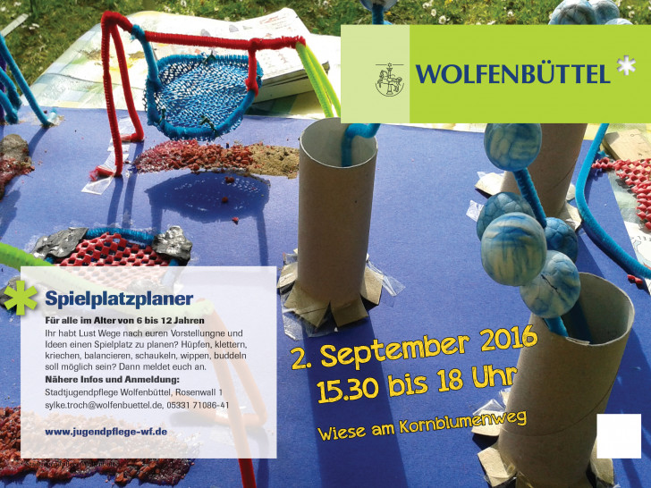 Die Stadtjugendpflege sucht Planer-Kids für den Spielplatz am Kornblumenweg. Foto: Stadt Wolfenbüttel