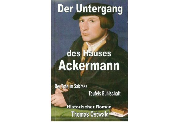 Thomas Oswald liest aus seinem Buch "Der Untergang des Hauses Ackermann". Foto: Oswald 