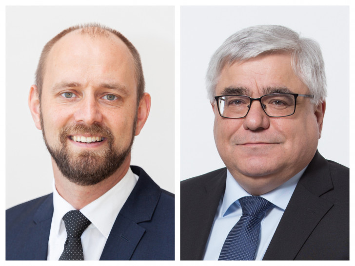 Wer folgt auf Henry Bäsecke: Malte Schneider (links) oder Markus Sobotta (rechts)? Fotos: SPD Unterbezirk Braunschweig/CDU Kreisverband Helmstedt