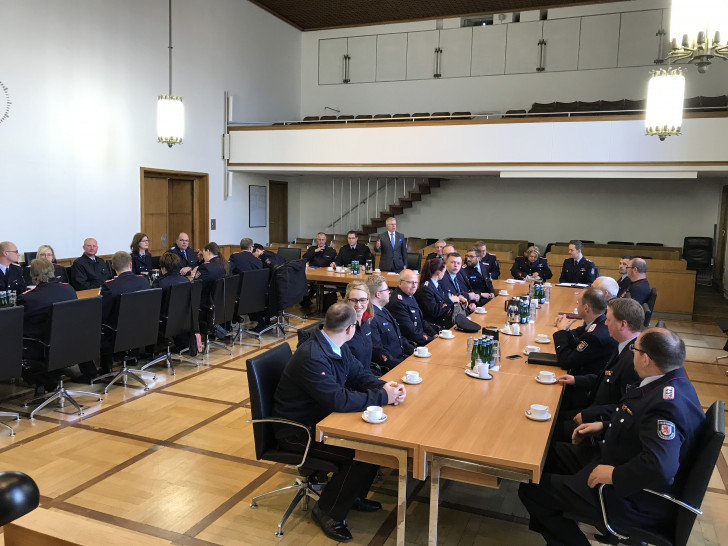 34 Kinder- und Jugendfeuerwehrwarte folgten der Einladung. Fotos: Freiwillige Feuerwehr Braunschweig