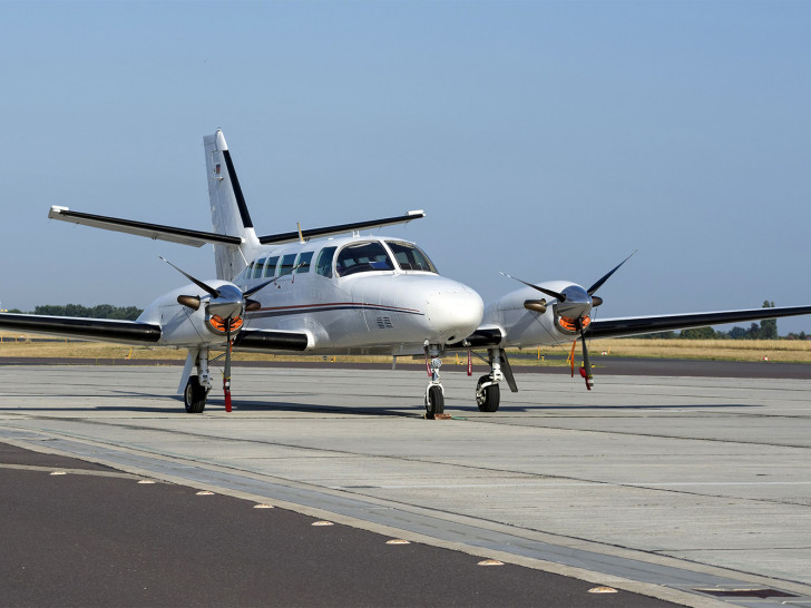 Eine Cessna vom Typ F406. Foto: Uwe Bethke