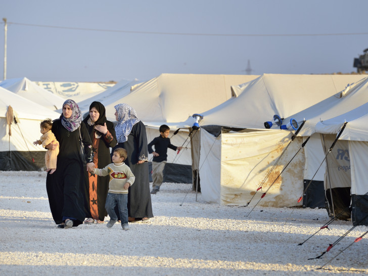 Mit nur dem, was sie tragen können, fliehen viele Syrer nach Jordanien. Foto: ACT P. Jeffrey