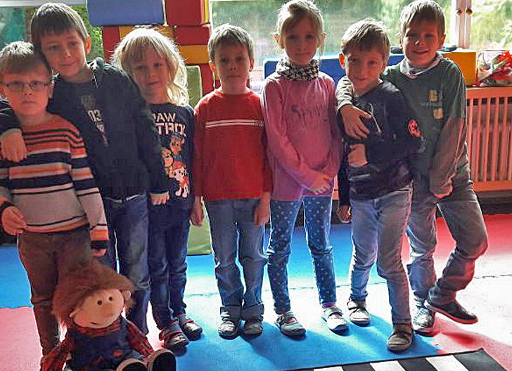 Die Maxis des Kindergartens Rieseberg bewiesen im Schonraum, dass sie Regeln anwenden können. Foto: Achim Klaffehn