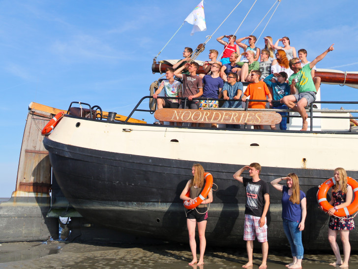 Die Jugendfreizeit der Ev. Jugend Salzgitter-Bad und Wolfenbüttel reiste ans Wattenmeer. Foto: Privat