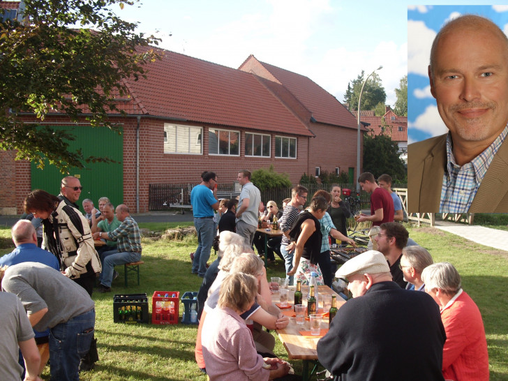 Ortsverbandsvorsitzender und Bürgermeisterkandidat Karsten Ansorge blickt auf ein erfolgreiches Grillfest zurück. Foto: Ansorge