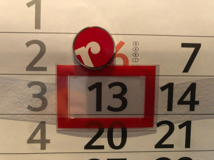 Heute ist Montag, 13. Januar 2020