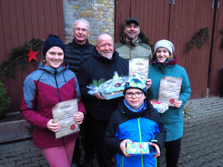 Von links: Lilly Brandes, Detlef Bonsack, Markus Beier, Phil Loose (vorn), Andreas Kerl, Selina Hunscha.