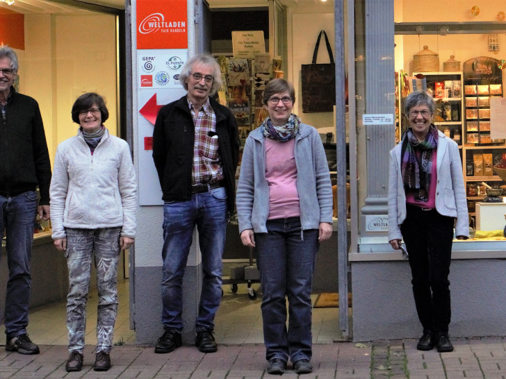 Neuer Vorstand: Matthias Knoche-Herwig, Beate Koch, Jürgen Koszewski, Renate Senftleben, Christiane Döring