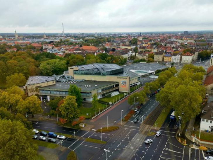 Die Stadthalle Braunschweig soll zum Impfzentrum werden.
