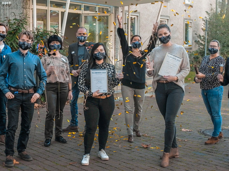  Die Abteilung Kommunikation und Medien des Städtischen Klinikums Braunschweig ist stolz auf gleich zwei erste Plätze bei den KU Awards 2020.