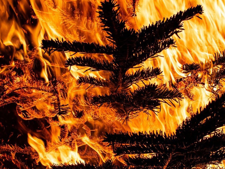 Jährlich kommt es immer wieder zu Bränden, die durch Weihnachtsgestecke und Kerzen ausgelöst werden. 