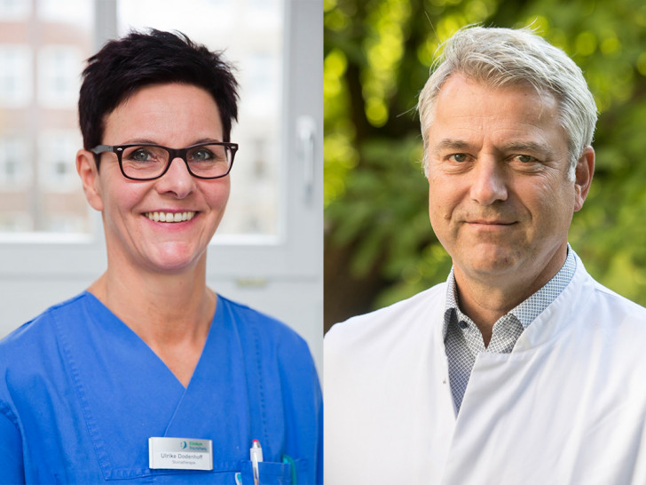 In der Online-Visite stehen die Experten des Städtischen Klinikums Braunschweig, Ulrike Dodenhoff und Prof. Dr. Dr. Schumacher, Rede und Antwort.