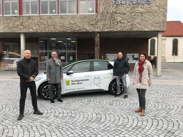 Die Samtgemeinde ist in Zukunft mit einem ID3 unterwegs.