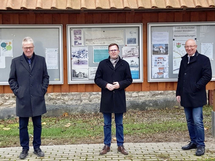 Von links: Klaus-Martin Jungkurth, Adrian Haack, Detlev Quidde.