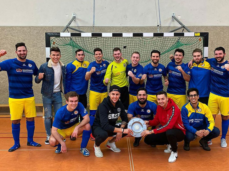 Meister der Verbandsliga: Eintrachts Futsaller-Reserve.