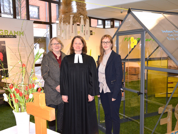 Irmtraut Buchberger, Dr. Heidrun Gunkel und Dr. Doreen Götzky (v. li.).