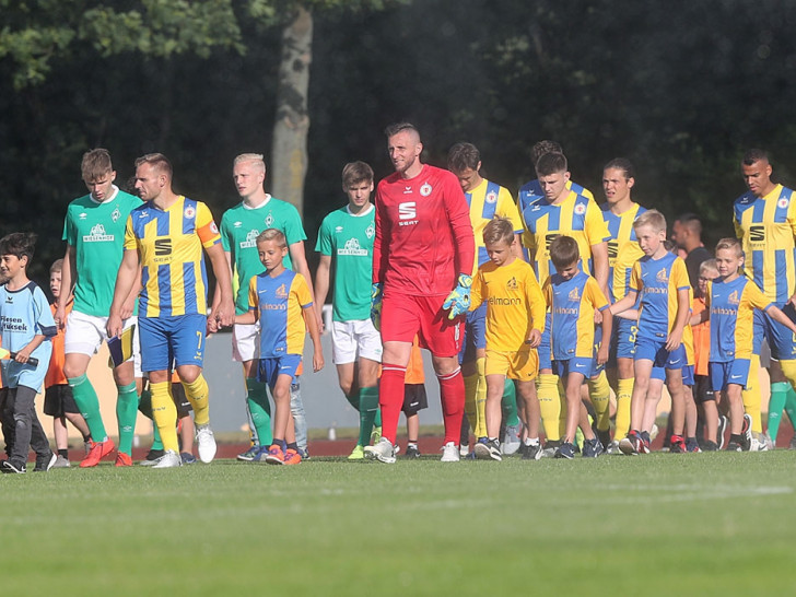 Das Testspiel gegen Lüneburg wird nachgeholt.
