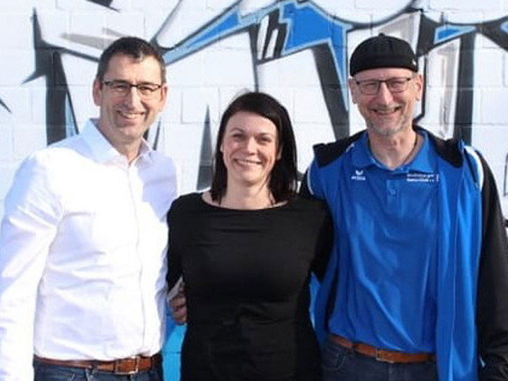 Der neue geschäftsführende Vorstand: (v.r.n.l.) Oliver Paprotny, Kathrin Neumann und Immo Rosenboom.