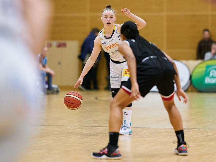 Melody Haertle verletzte sich beim Spiel gegen Chemnitz schwer am Knie.