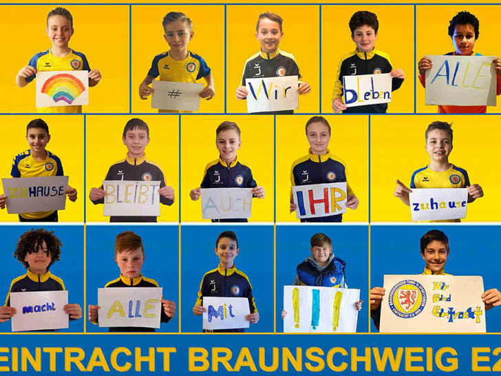 Die E2 von Eintracht Braunschweig möchte ein starkes Zeichen setzen.