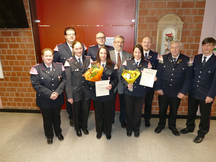 Der Spielmannszug der Ortsfeuerwehr Königslutter.