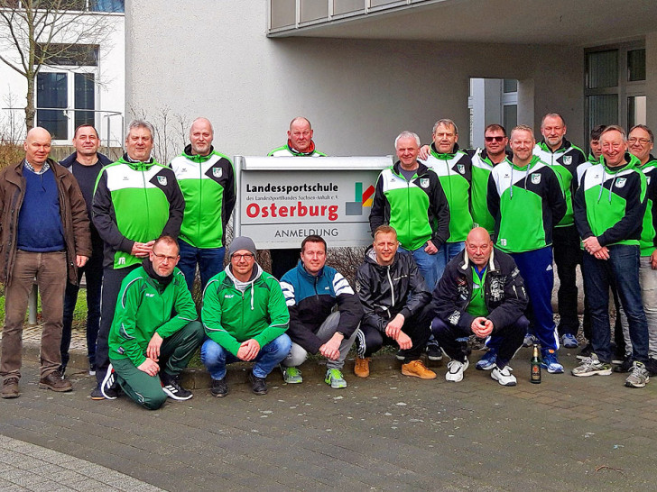 Die Seniorenfußballer der SG Großes Bruch hatten in Osterburg viel Spaß. 