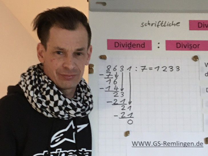 Schulleiter und Mathematiklehrer Lars Eberst.