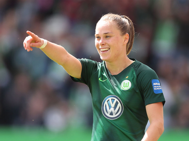 Drei Mal Deutsche Meisterin und vier Mal DFB-Pokalsiegerin mit dem VfL: Ewa Pajor.