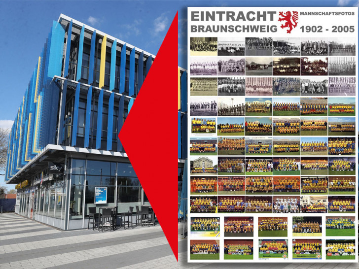 Der Erlös des Posterverkaufs kommt den Mitarbeitern der Eintracht zugute. 