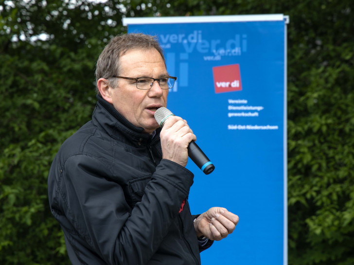 Sebastian Wertmüller, Geschäftsführer ver.di Bezirk Süd-Ost-Niedersachsen.