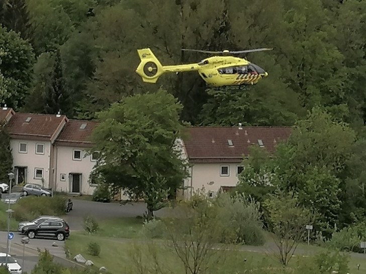 Die Patientin wurde mit dem Hubschrauber zurück nach Zwolle geflogen.