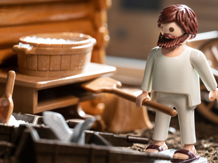 Playmobil-Salzsieder.