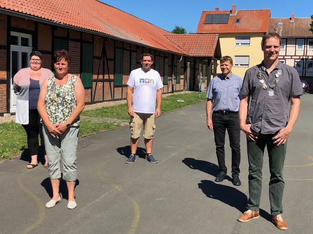 Von links: Annabel Brandes, Anette Hoffmann, Philipp Ralphs, Walfried Weihs und Marco Gritzan.