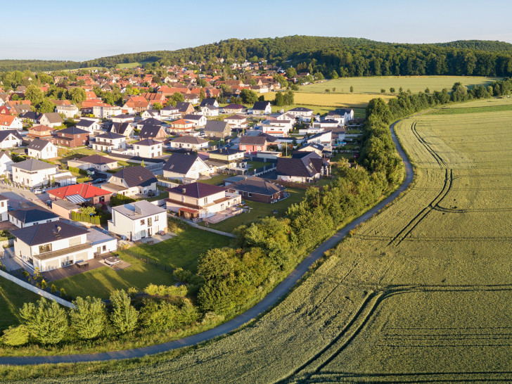 In Salzgitter gibt es viele schöne Baugebiete wie hier in Lichtenberg, 1. Bauabschnitt.
