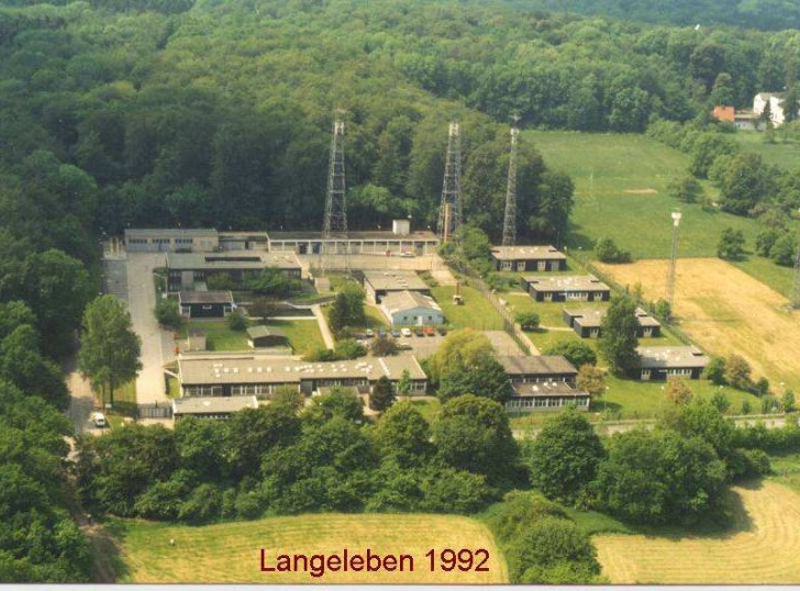 Ein letztes Foto: Die Kaserne in Langeleben im Jahr 1992.