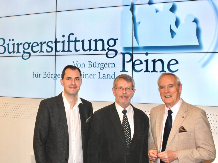 Der Vorstand der Bürgerstiftung Peine