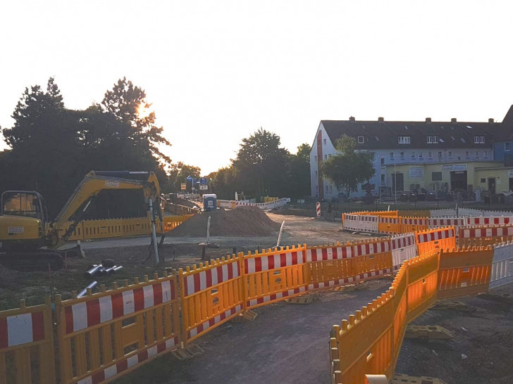 Die Arbeiten an der Kreuzung Doktorkamp/Leipziger Straße verzögern sich.