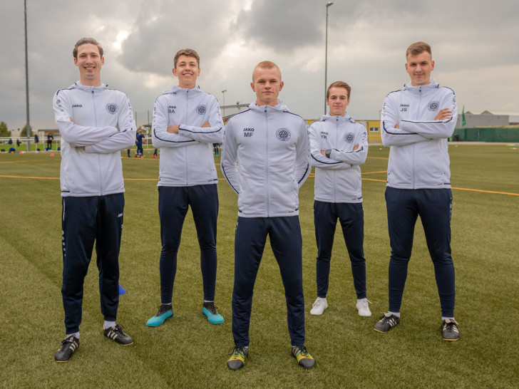 Das Trainerteam des BV Germania ist komplett.