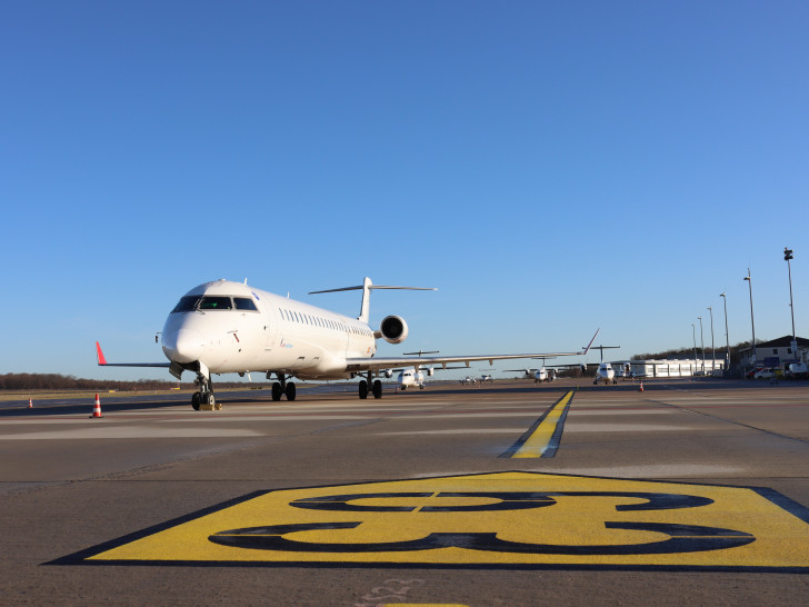 Auf dem östlichen Teil des Flughafens werden die Maschinen des Baumusters A320 von August an geparkt. 