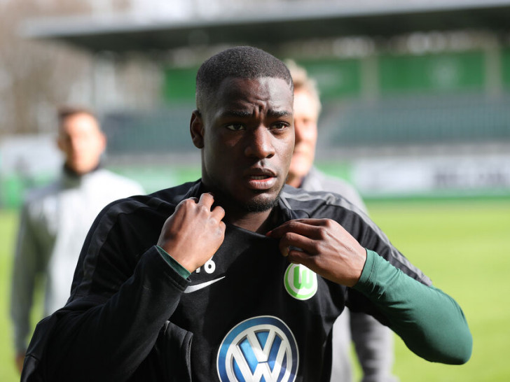 Iba May spielt ab sofort für die Löwen. Hier ist er noch im Wolfsburger Trikot.
