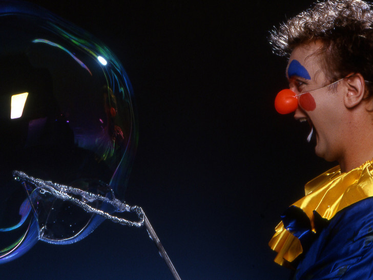 Clown Oh, Larry vom Oh, Larry Kindertheater. 