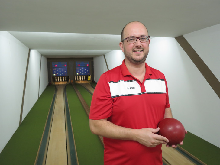 Das Bild zeigt den "stolzen KSG-Chef" Thomas Janitschke.