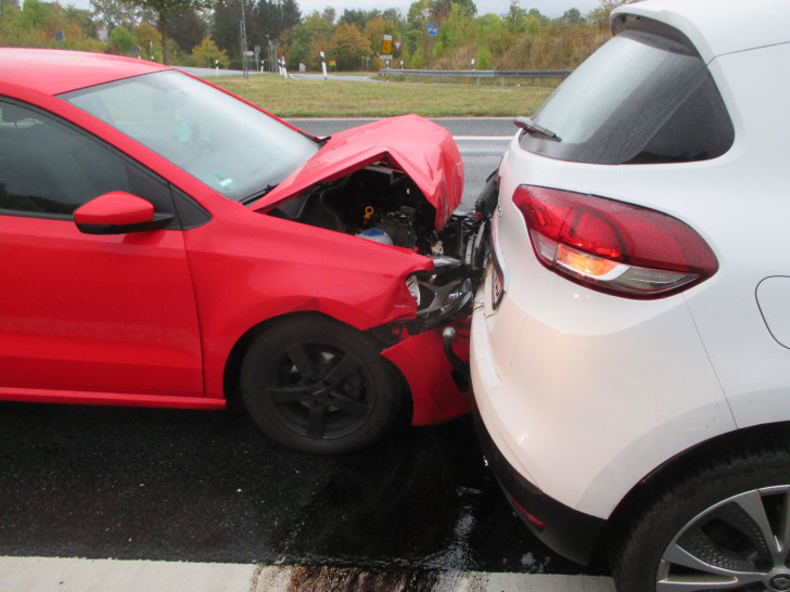 Bei dem Unfall wurde eine Person verletzt.