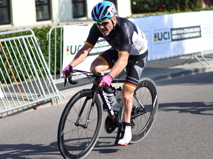 Der schwerbehinderte Andreas Rudnicki aus Braunschweig fährt im Handicap-Radsport auch international auf höchstem Niveau