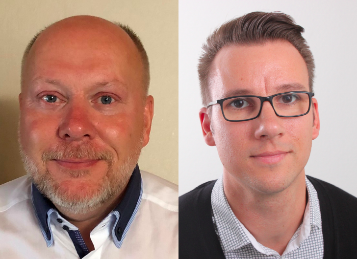 André –G. Schlichting und Stefan Klinke vom CDA Wolfsburg